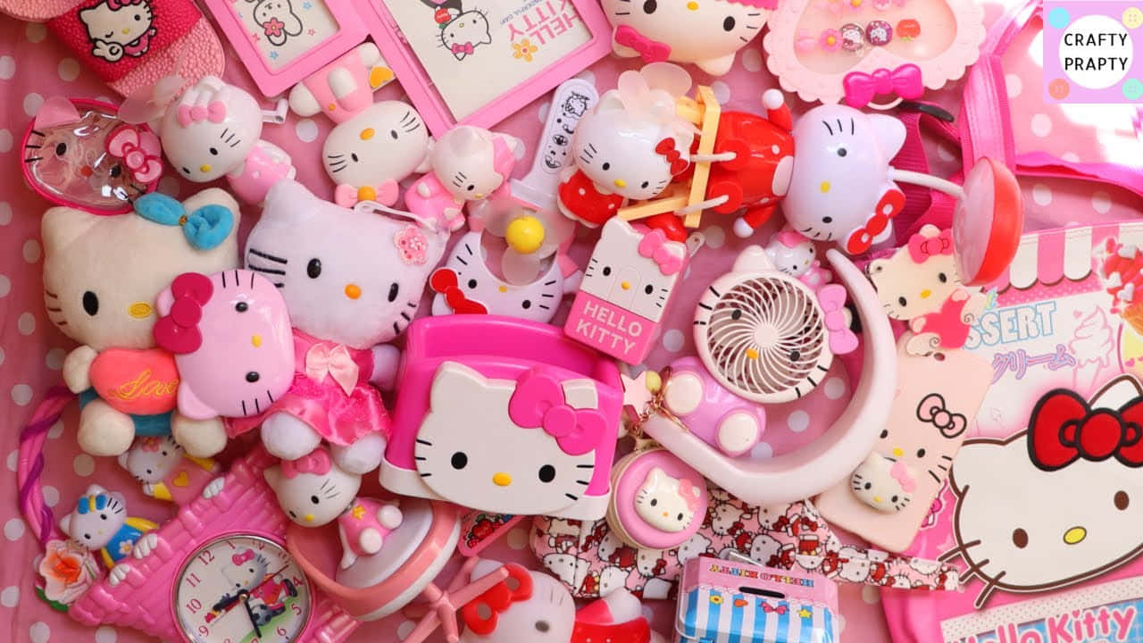 與Hello Kitty一同慶祝！ 壁紙