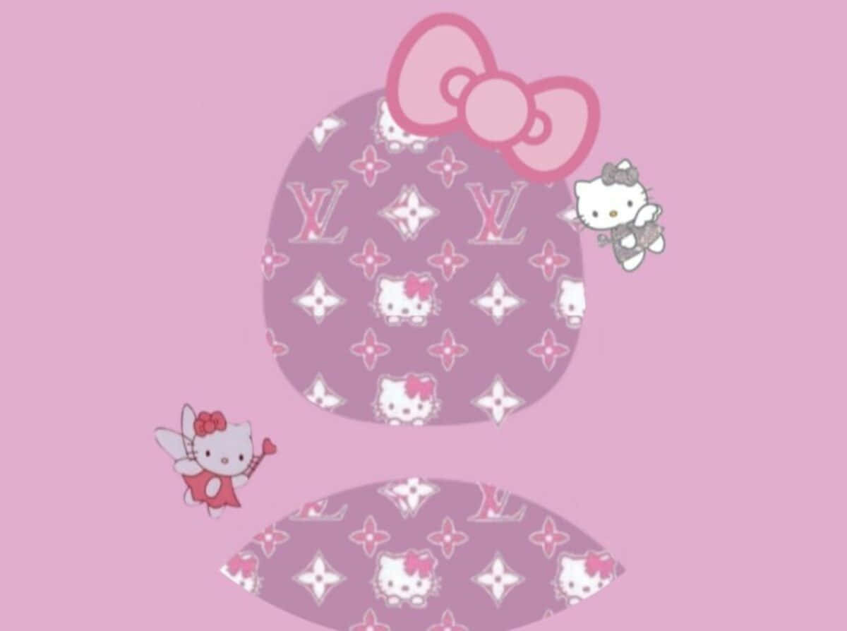 Hello Kitty LV 三麗鷗頭像 壁紙