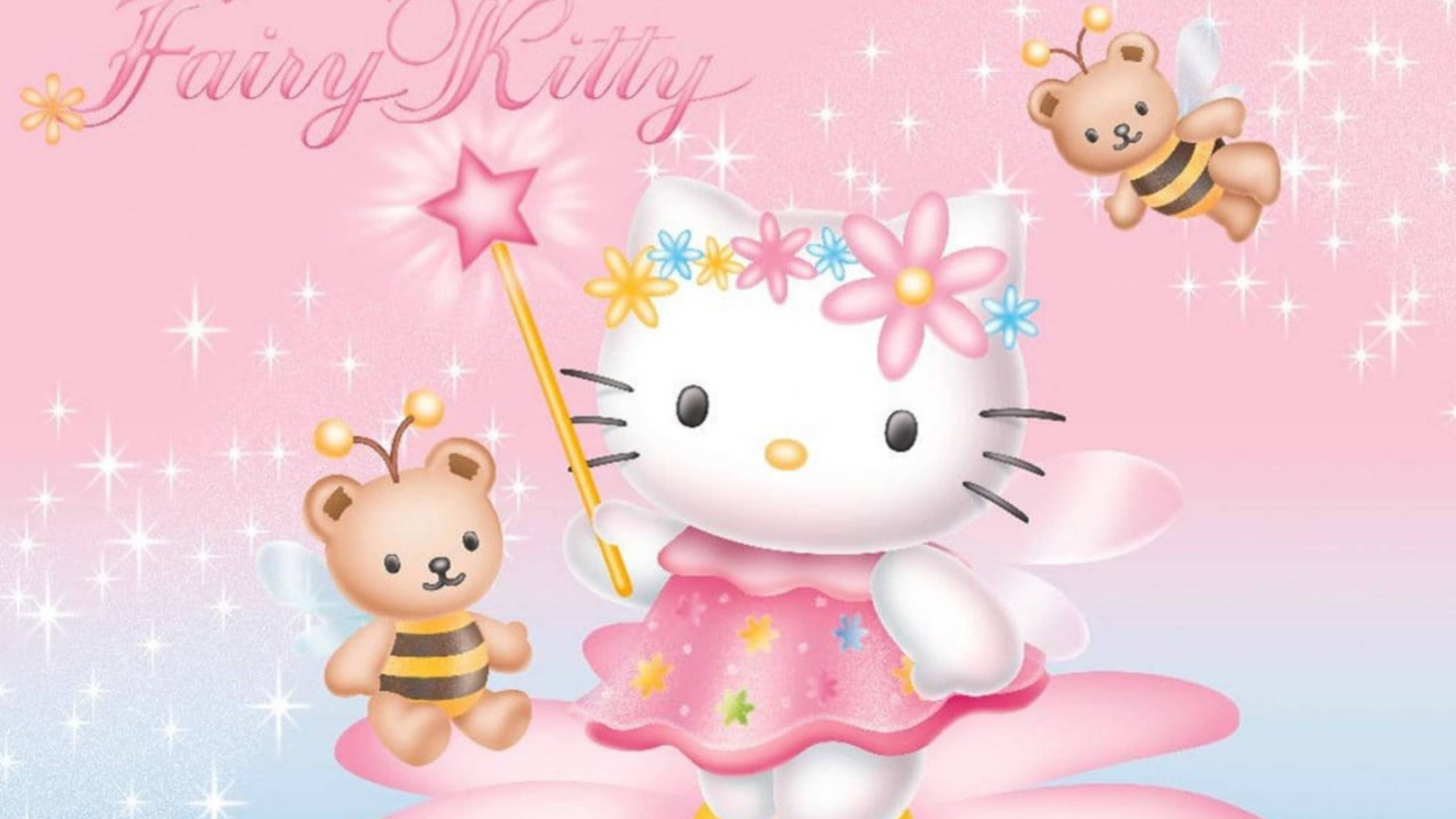 Hello Kitty 粉紅仙子 壁紙
