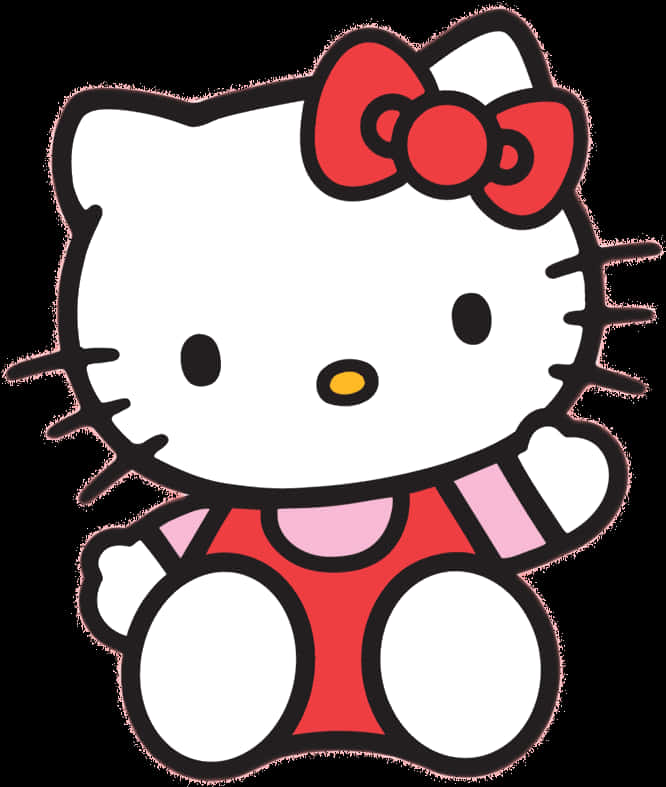 Hello Kitty 經典姿態 壁紙