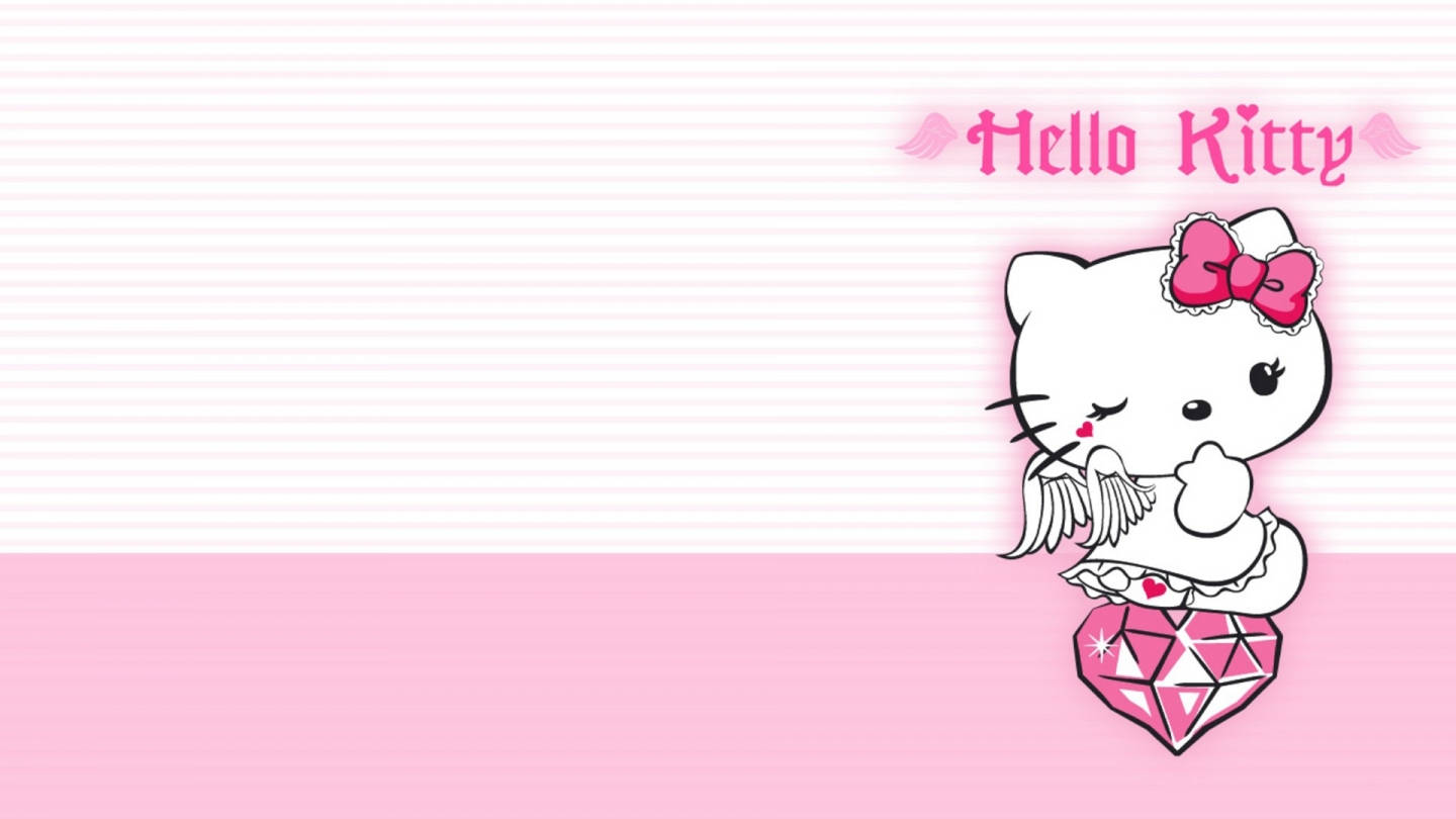 Hello Kitty 美學鑽石 壁紙