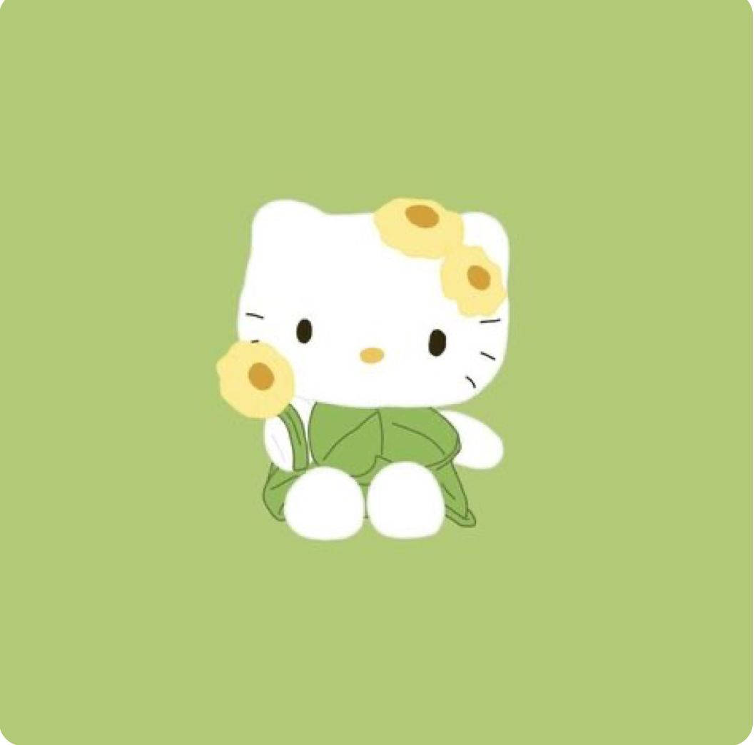 Hello Kitty 自然風美學 壁紙