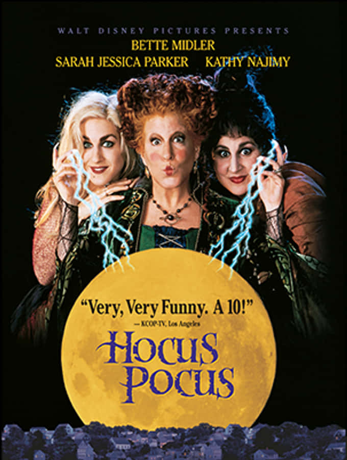 《Hocus Pocus》电影海报 壁紙