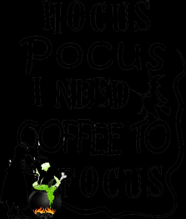 Hocus Pocus 咖啡助專注 壁紙