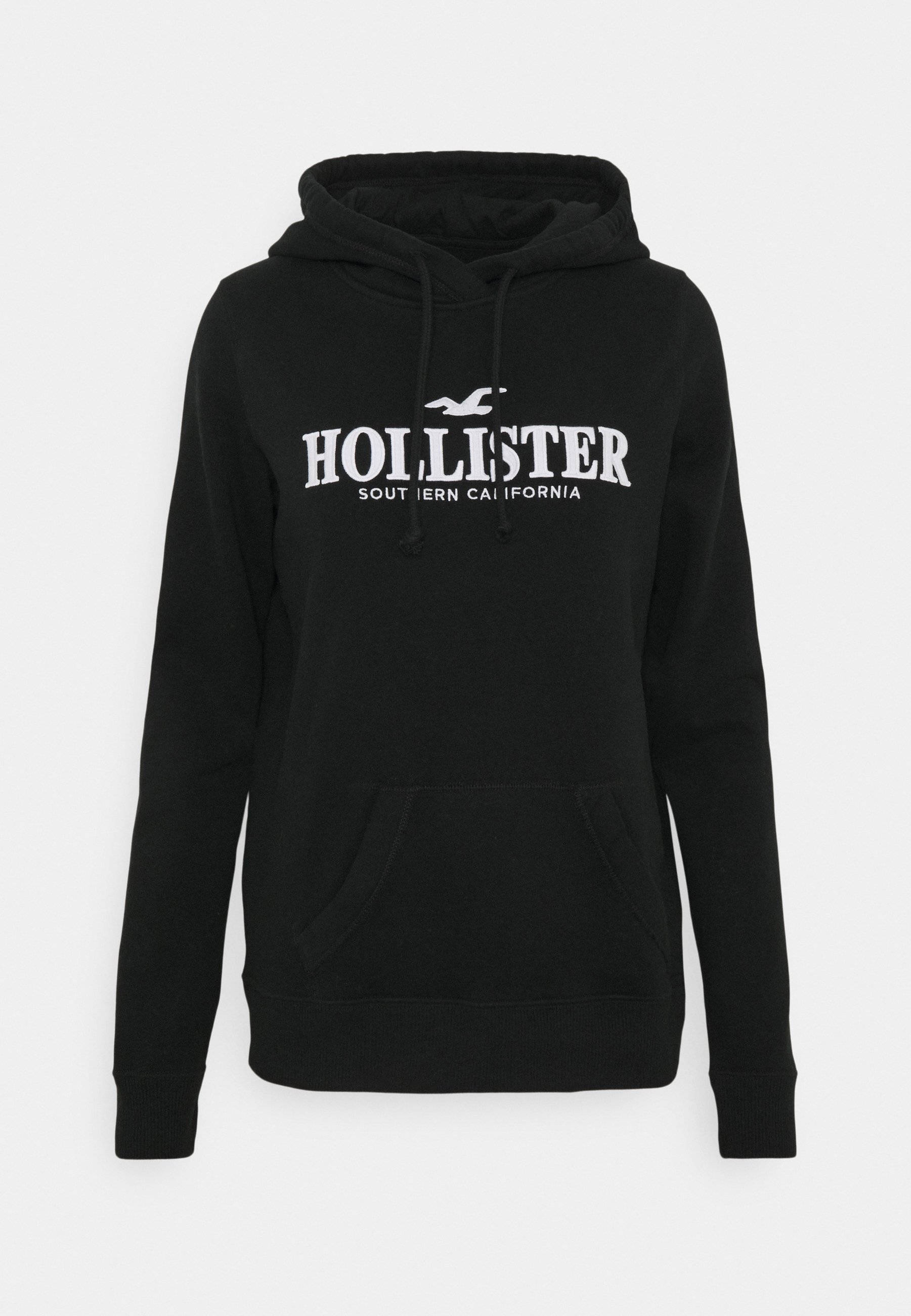 用Hollister黑色连帽外套展现街头风格 壁紙