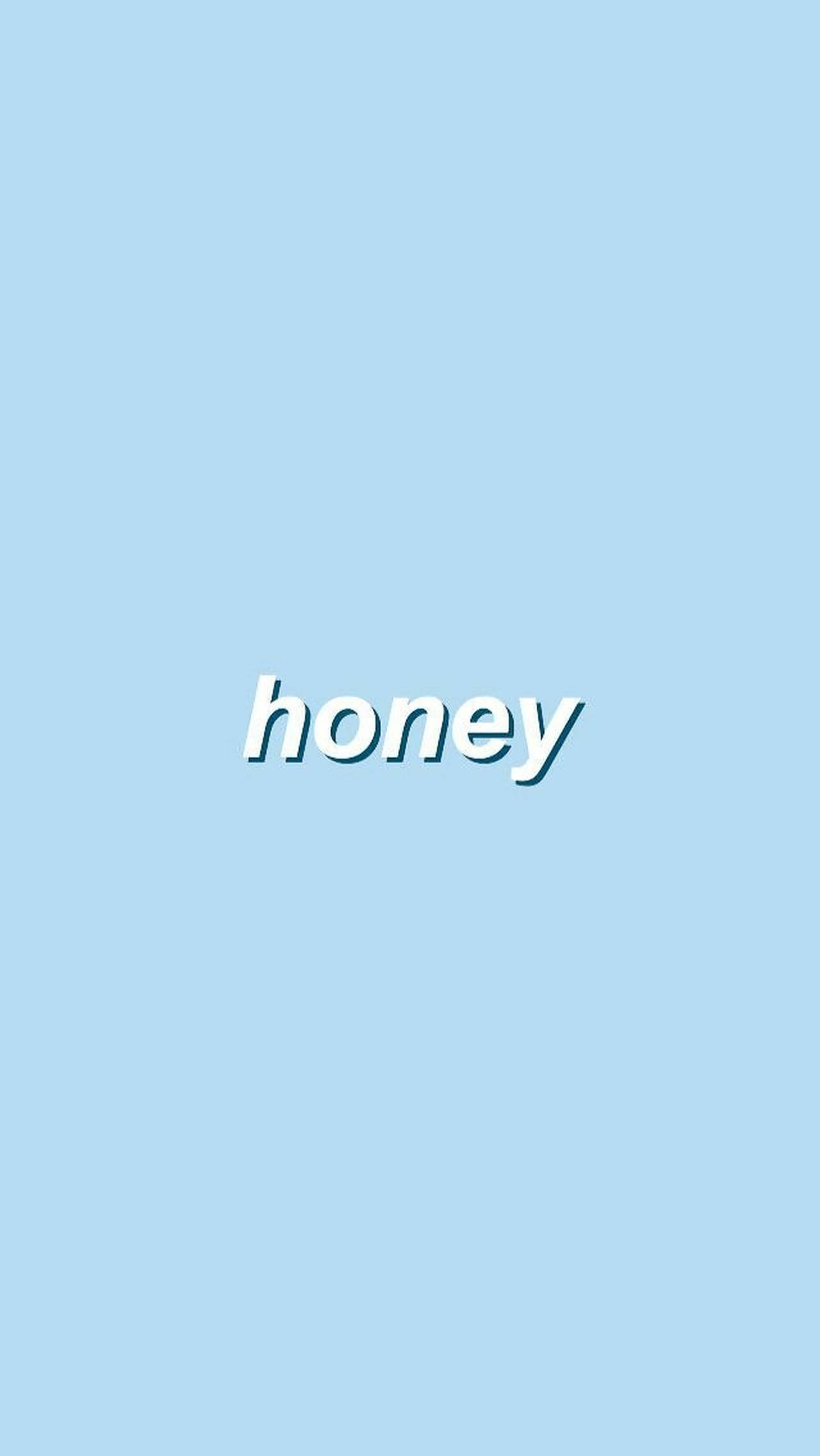 Honey 美學字體 壁紙