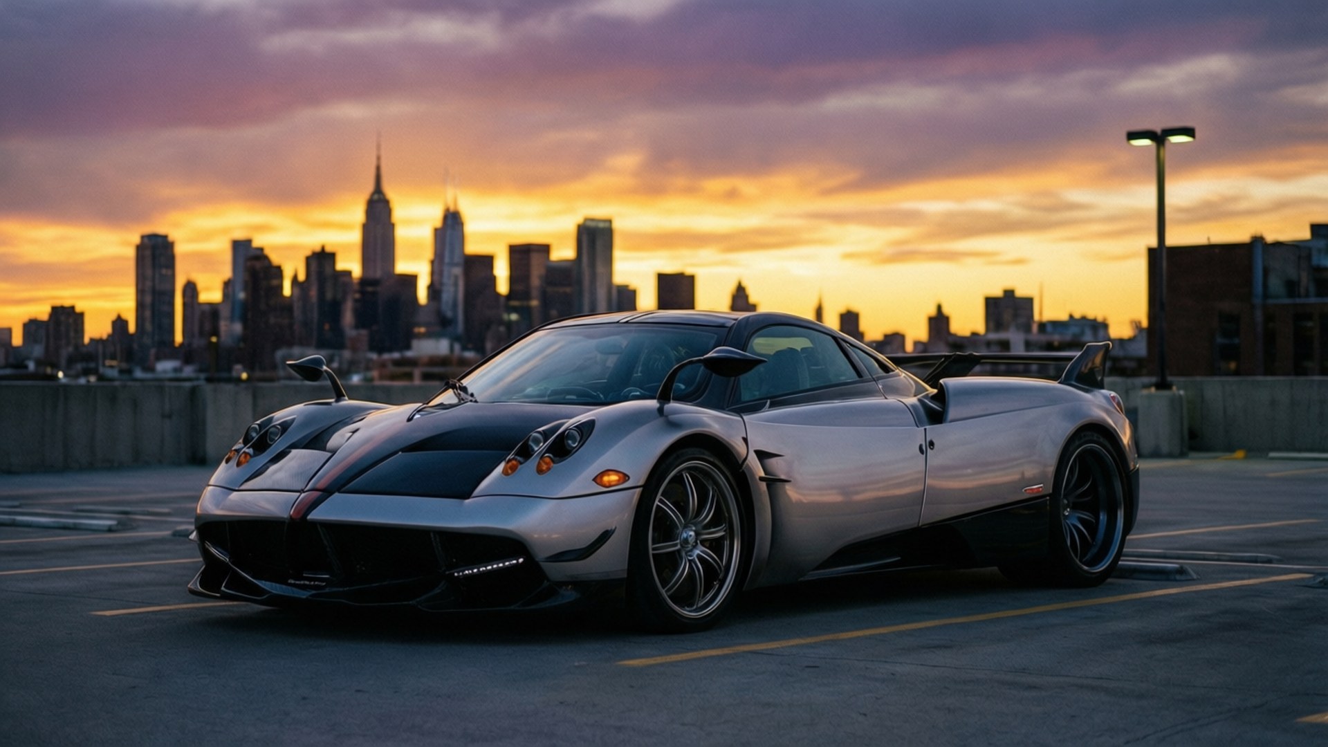 暮色Huayra 壁紙