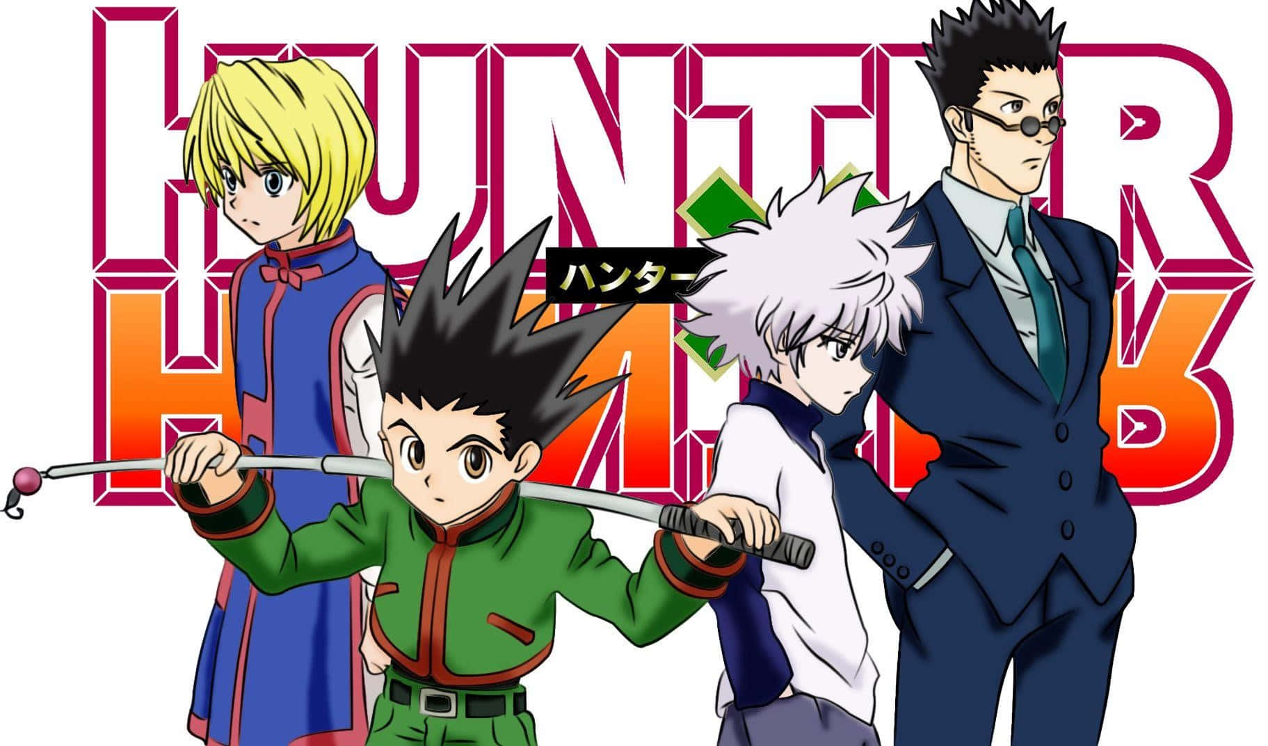 Hunter X Hunter 酷拉皮卡 雷歐力 奇犽 小傑 背景 壁紙