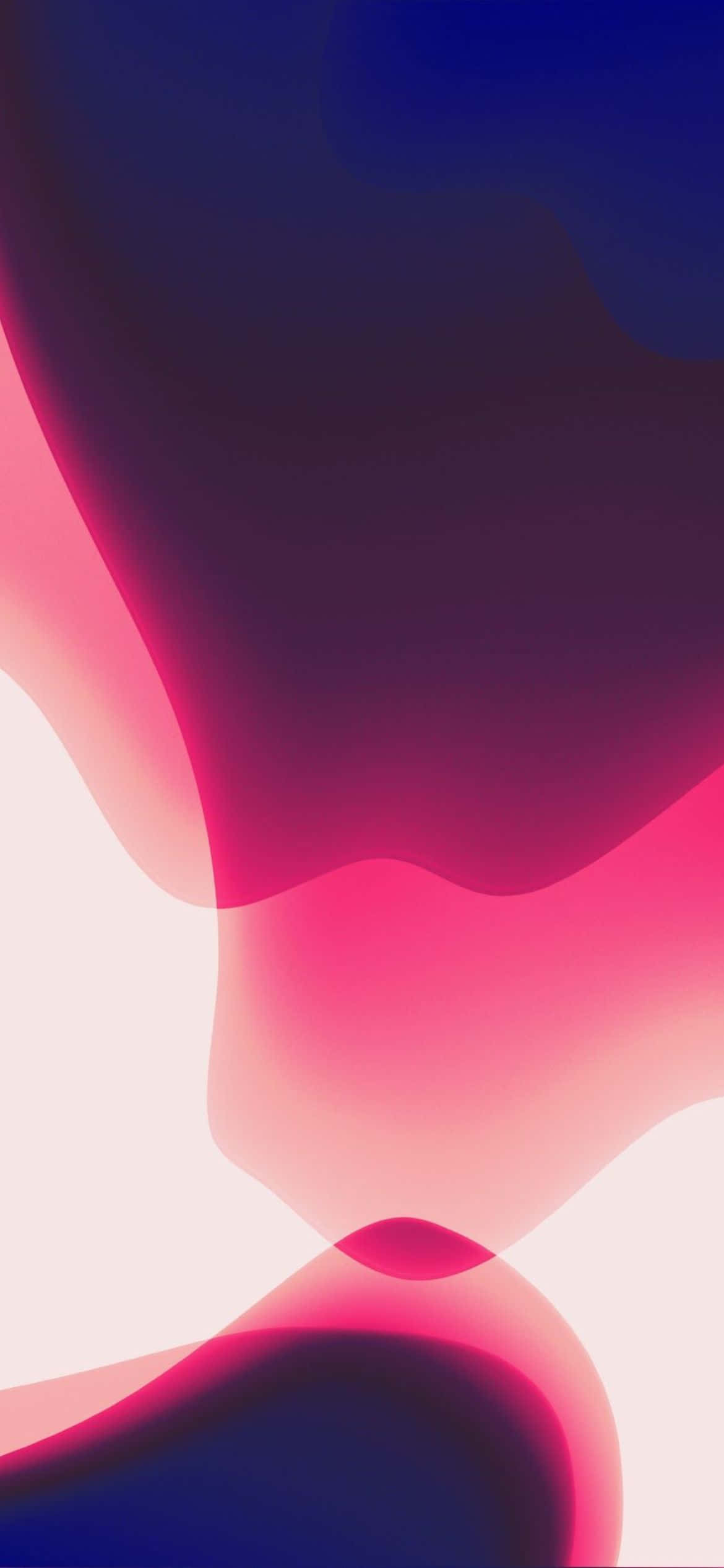 iOS 13 紅紫背景 壁紙