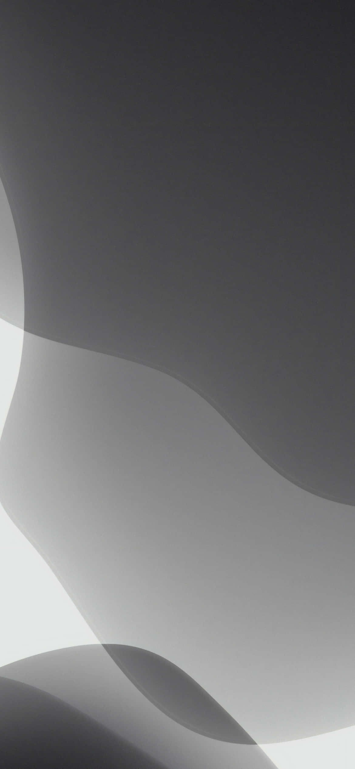 iOS 13 浅灰抽象背景 壁紙