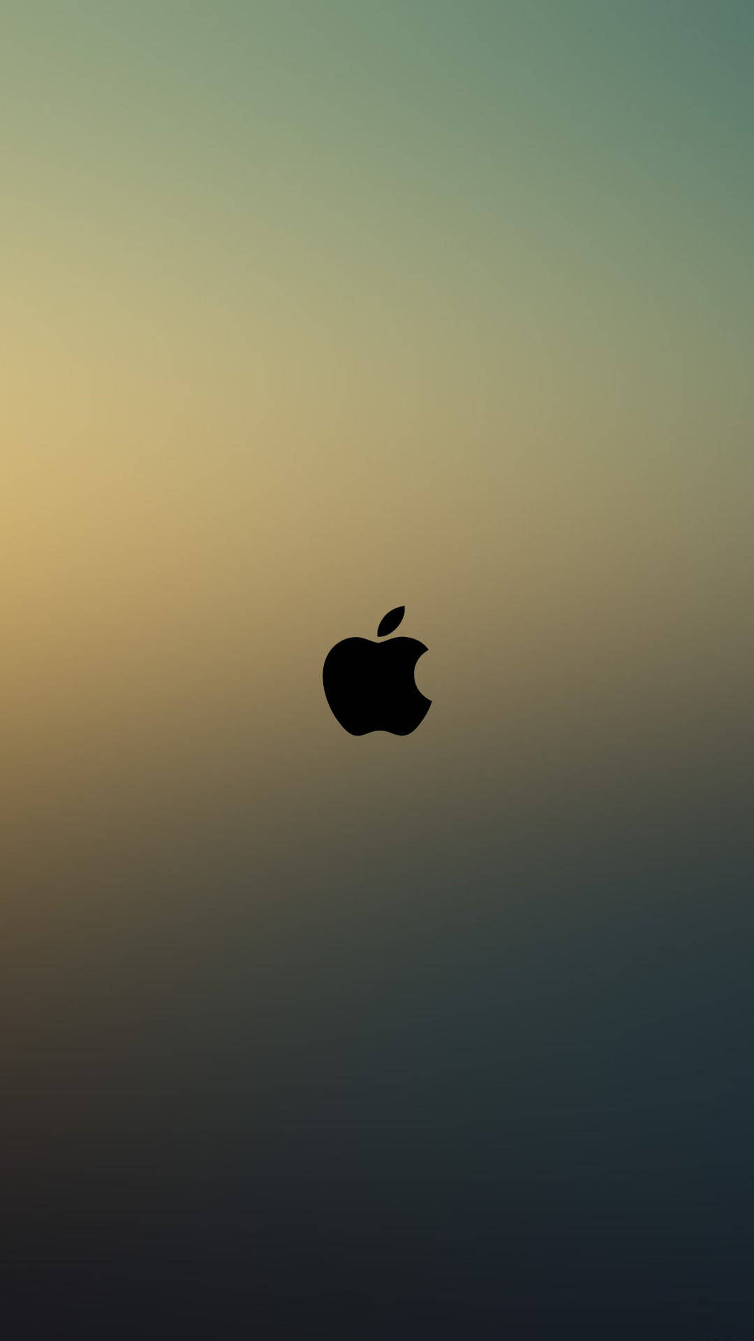 iPhone 12 Pro Max 金色苹果 壁紙