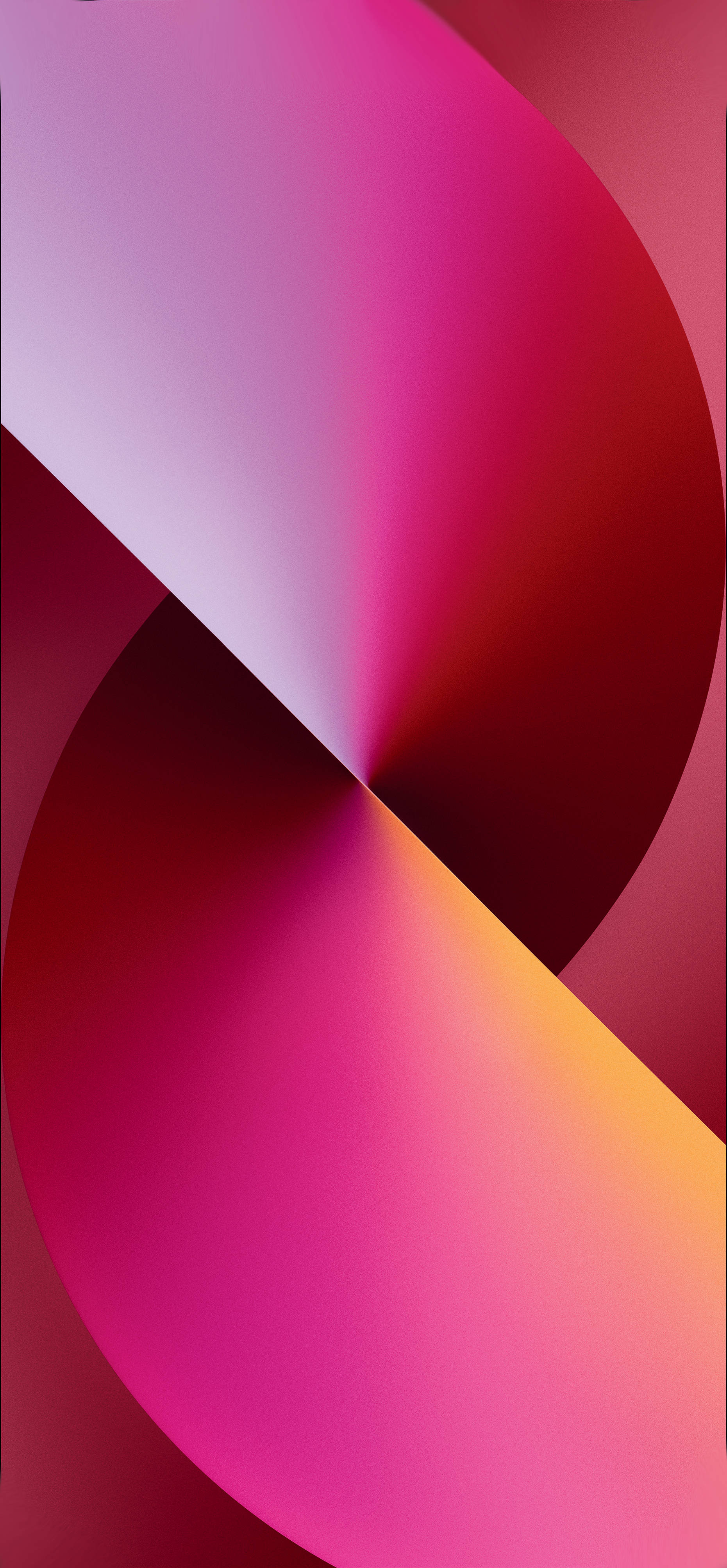 红紫艺术 iPhone 13 Pro 壁紙
