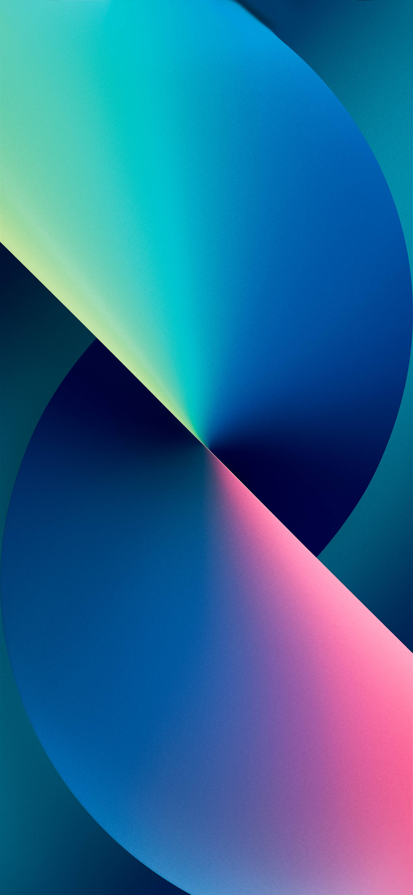 蓝粉艺术 iPhone 13 Pro 壁紙
