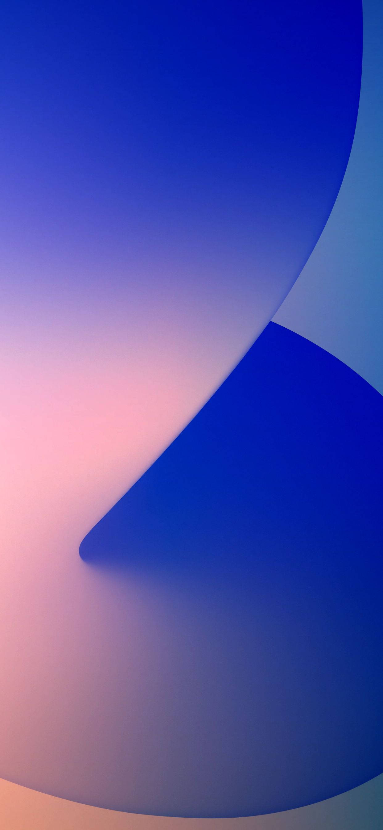 iPhone 14 藍色漸變色 壁紙