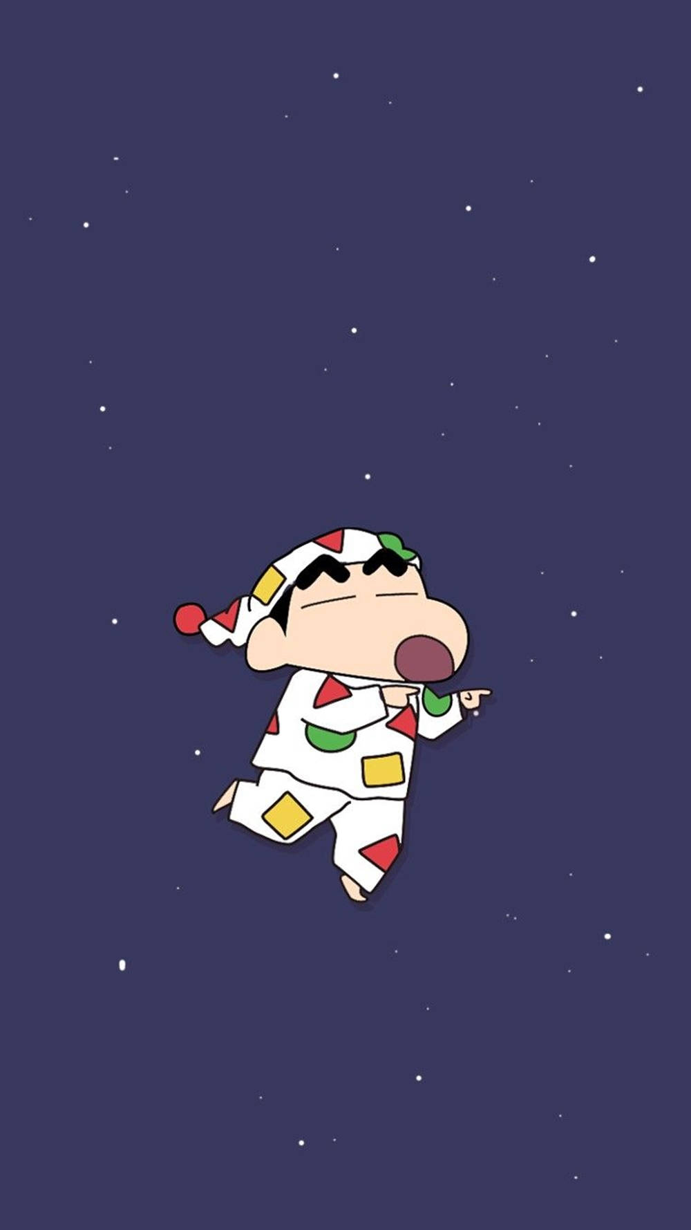 夢遊小新iPhone桌布 壁紙