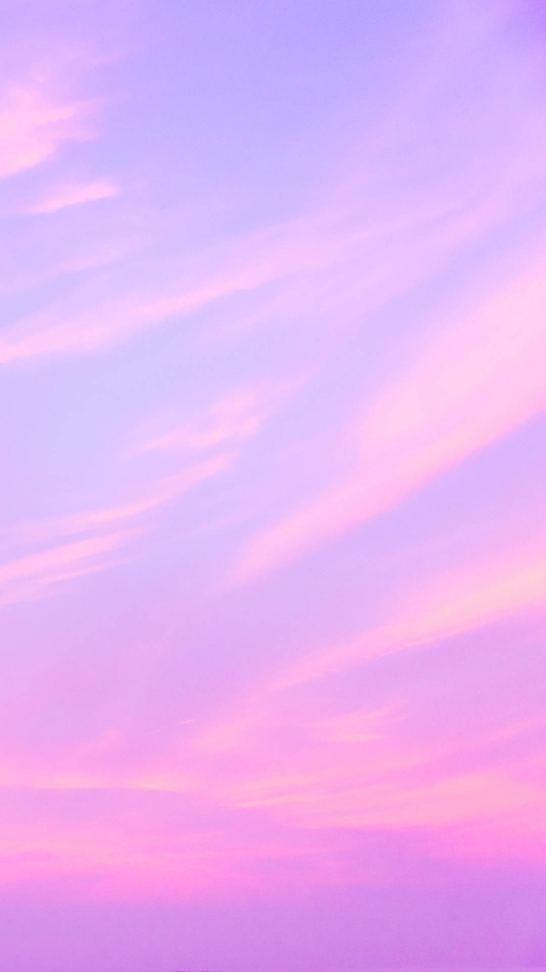 iPhone粉色唯美薄雲 壁紙