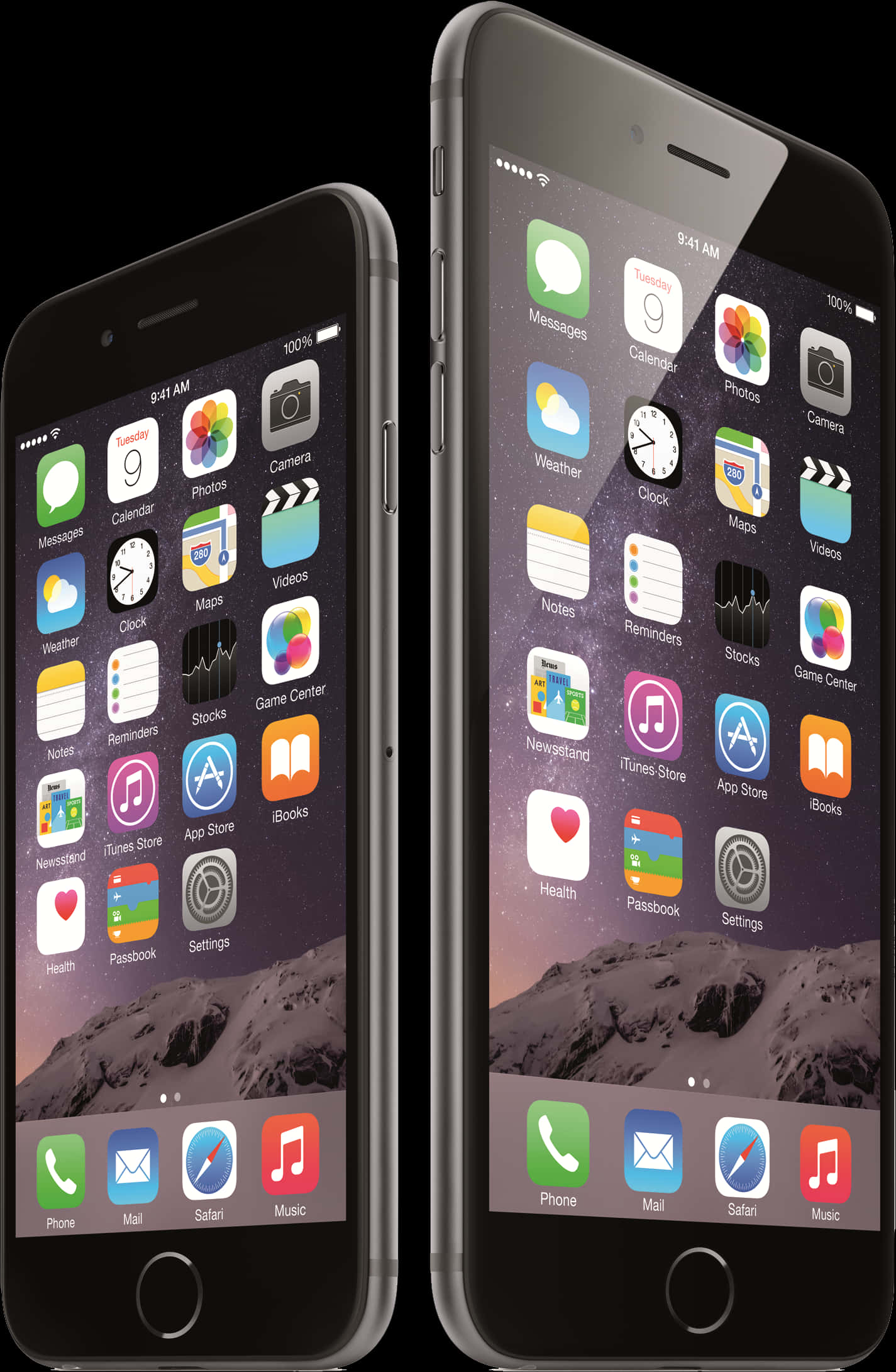 iPhone 6与6 Plus显示屏 壁紙