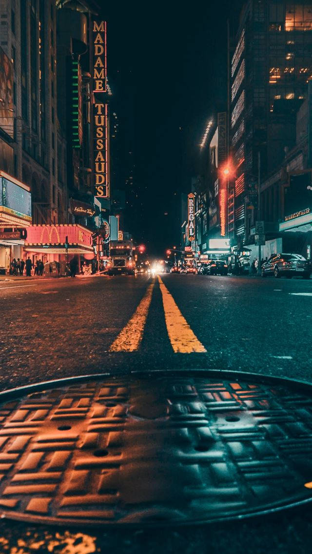 暗黑iPhone美学街道 壁紙