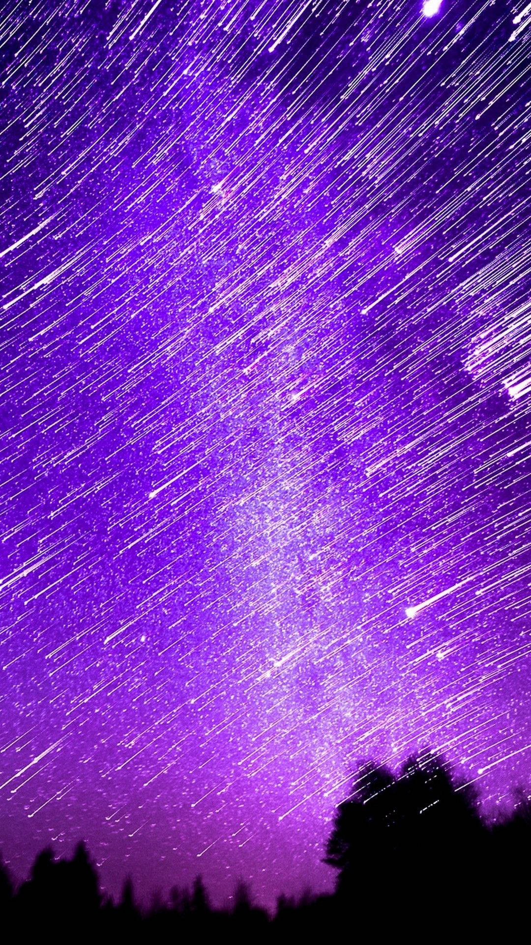 唯美iPhone獅子座流星雨 壁紙