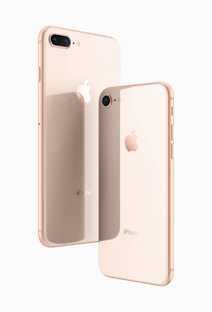 iPhone 8 玫瑰金 壁紙