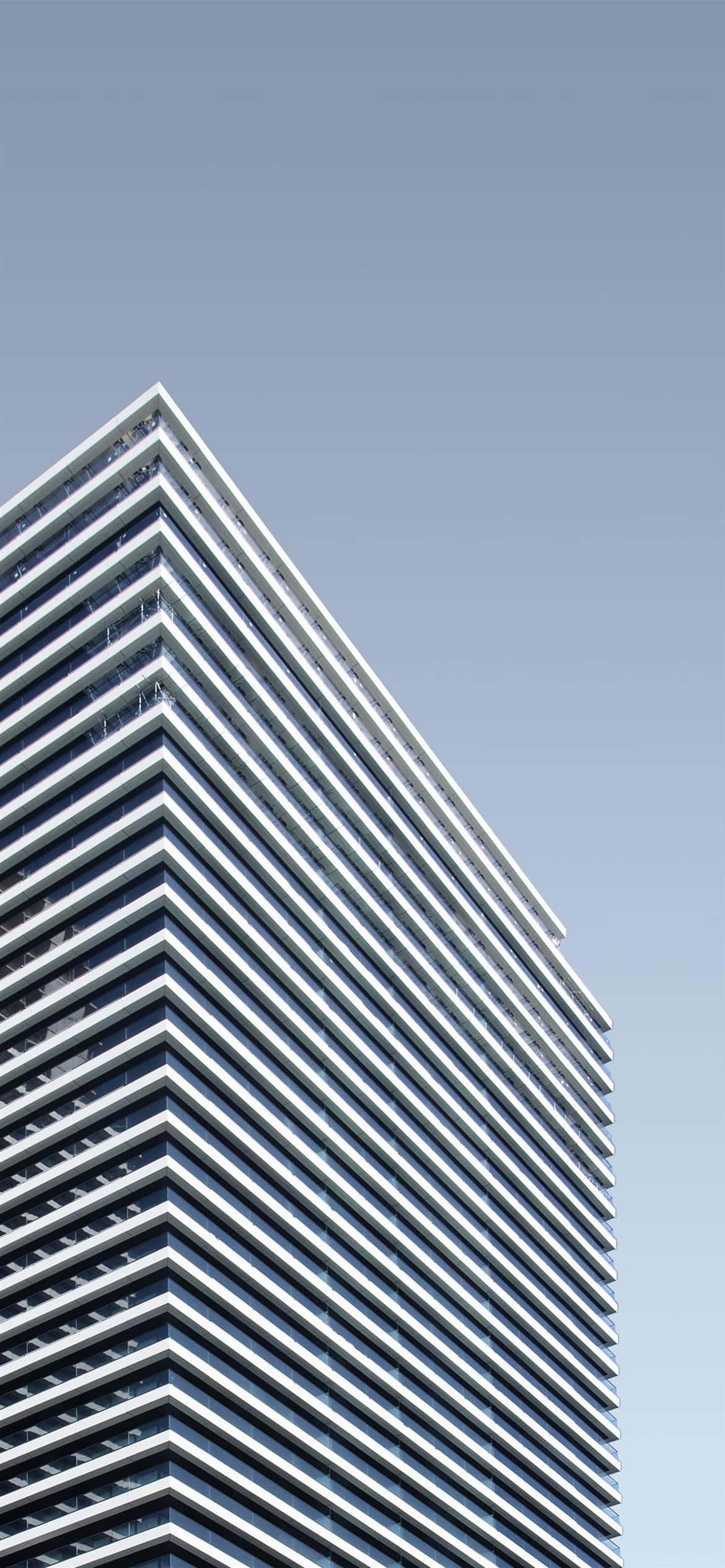 現代iPhone金絲雀碼頭建築群 壁紙