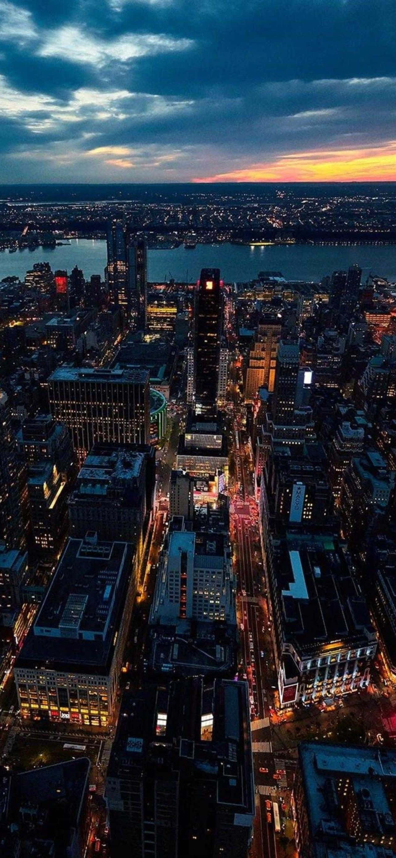 引人入胜的几何抽象iPhone背景 壁紙