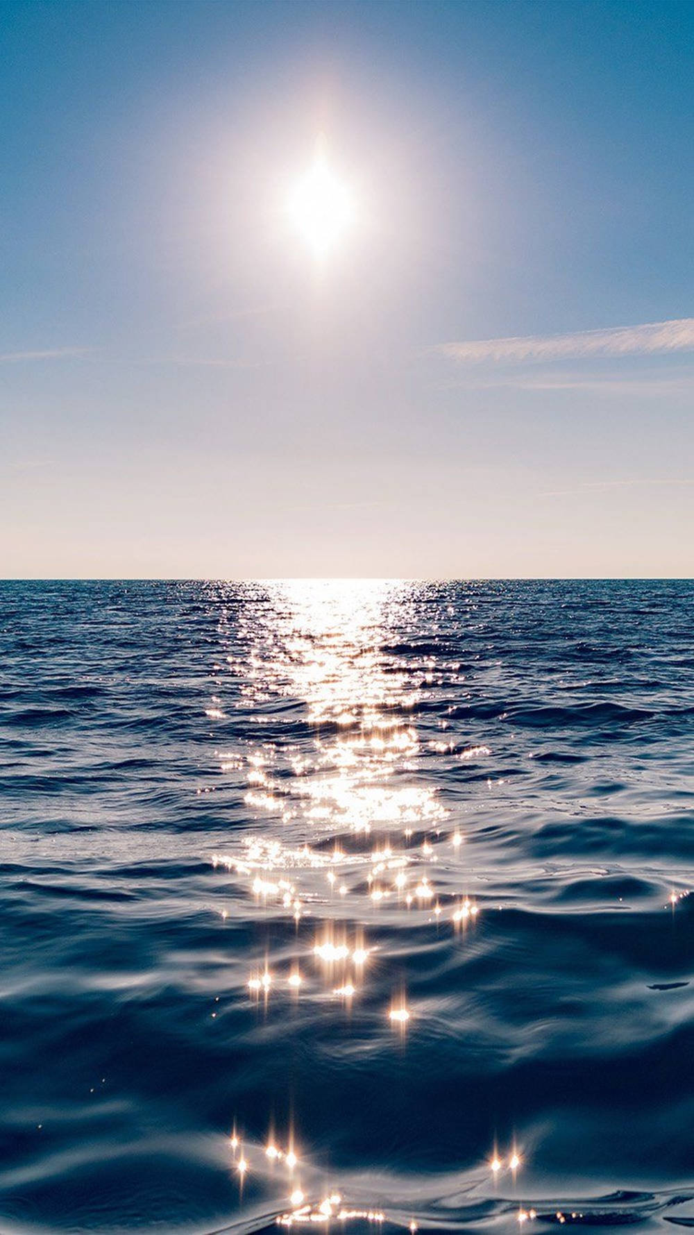 海洋iPhone太陽 壁紙