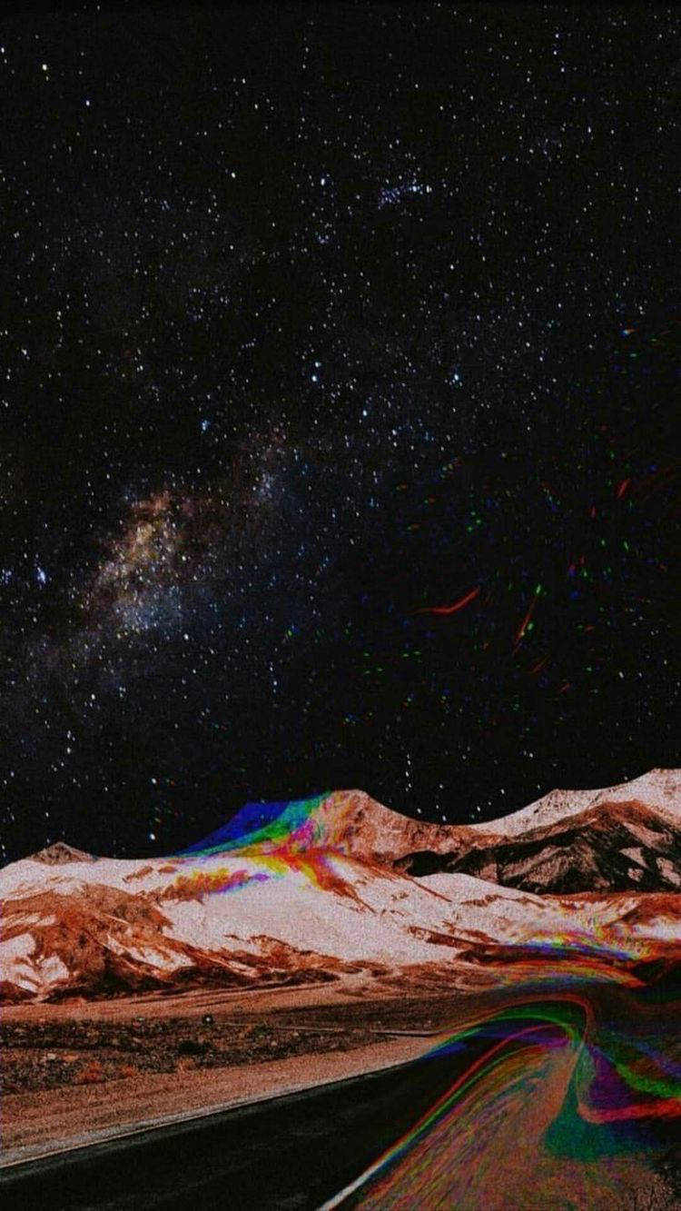 唯美星空 iPhone 桌布 壁紙