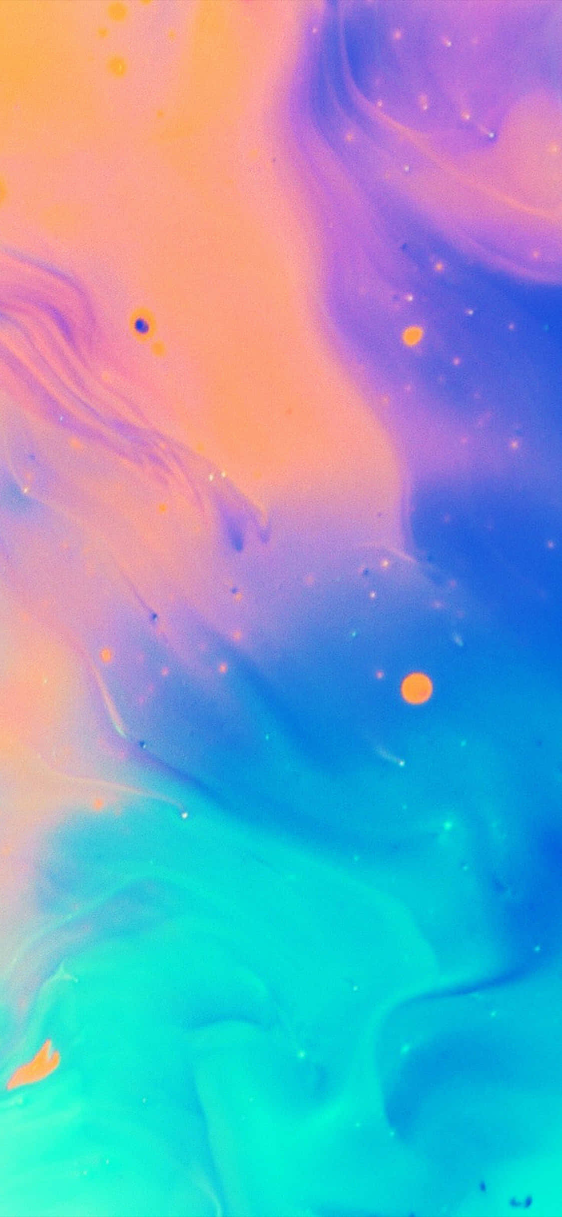 「讓你的手機如生活般多彩——粉彩彩虹iPhone」 壁紙