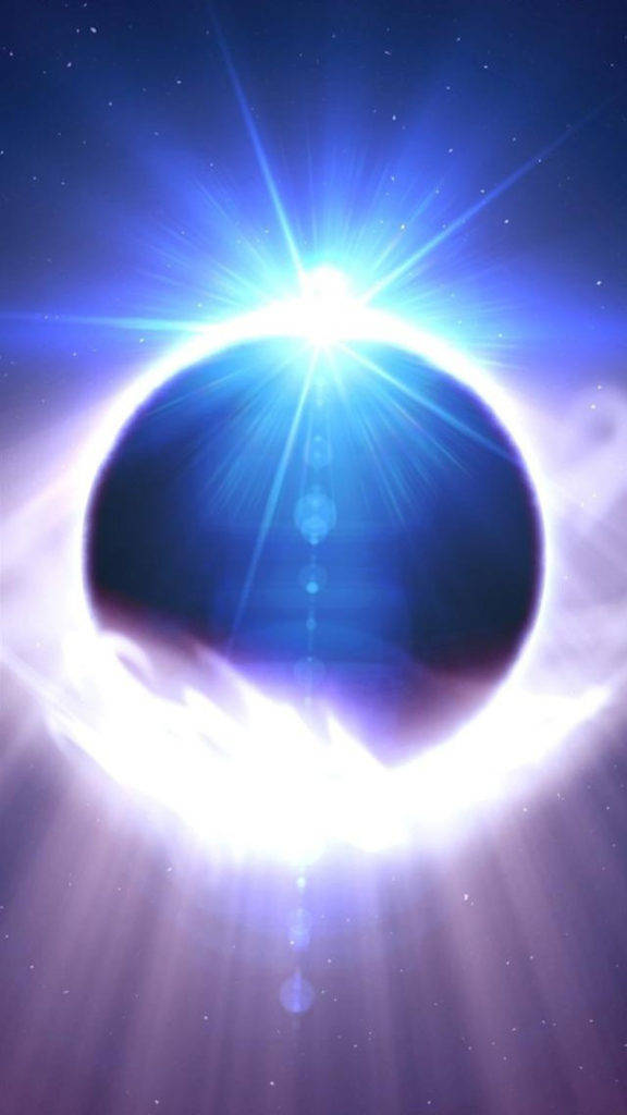 日食太空iPhone 壁紙