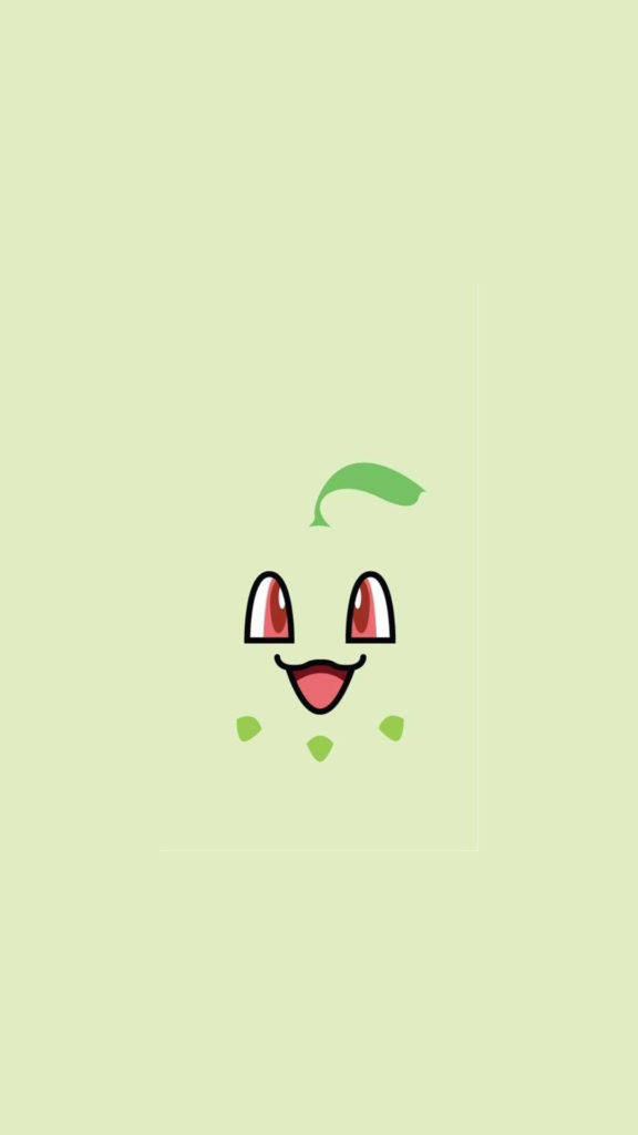 奇科里塔臉孔寶可夢iPhone 壁紙