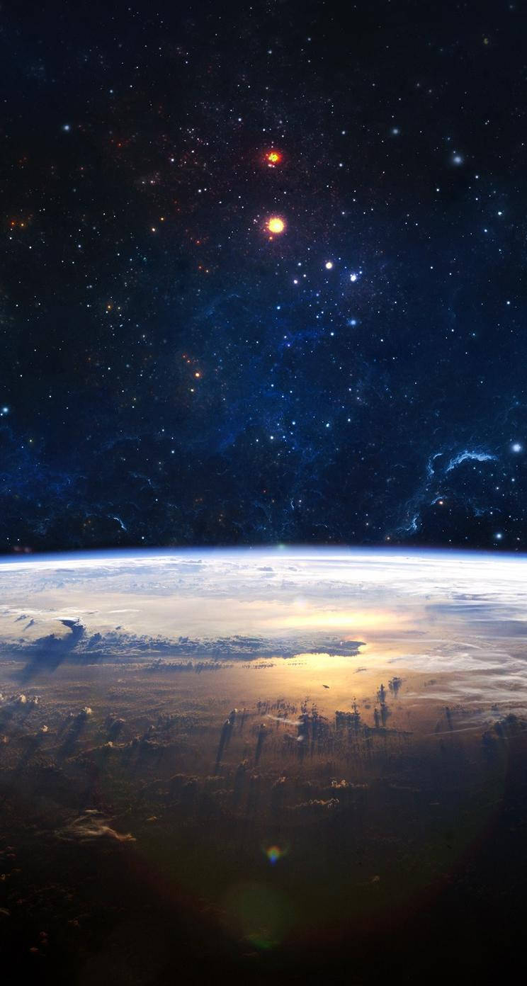太空中天体 iPhone SE 壁紙
