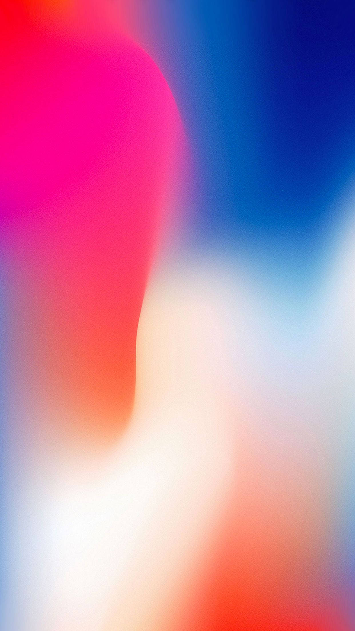 明亮多彩的抽象 iPhone 數位藝術 壁紙