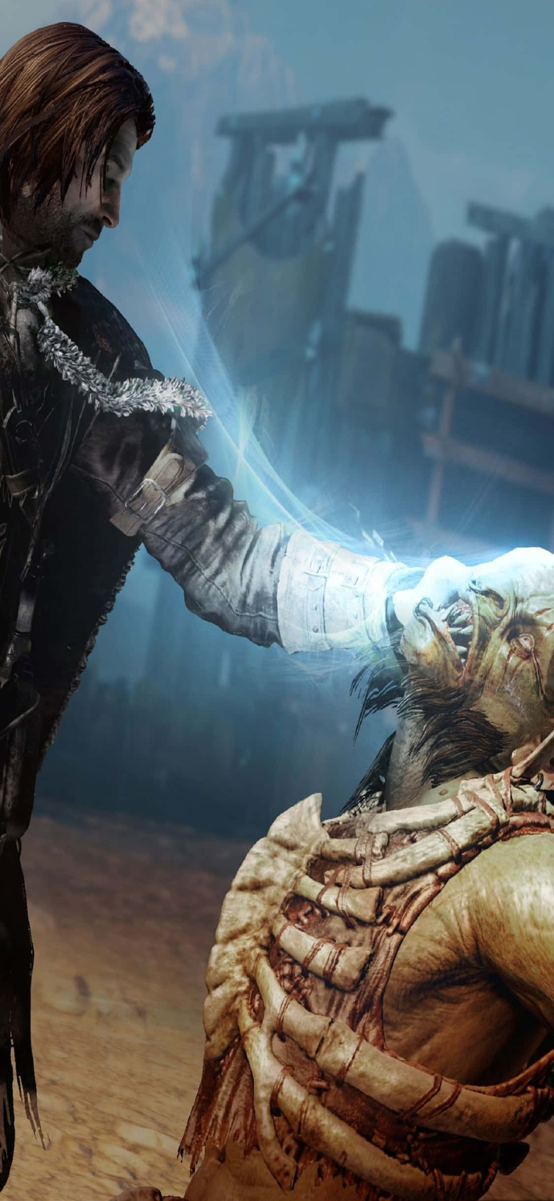 iPhone X《中土世界：暗影魔多》背景：塔里昂 壁紙