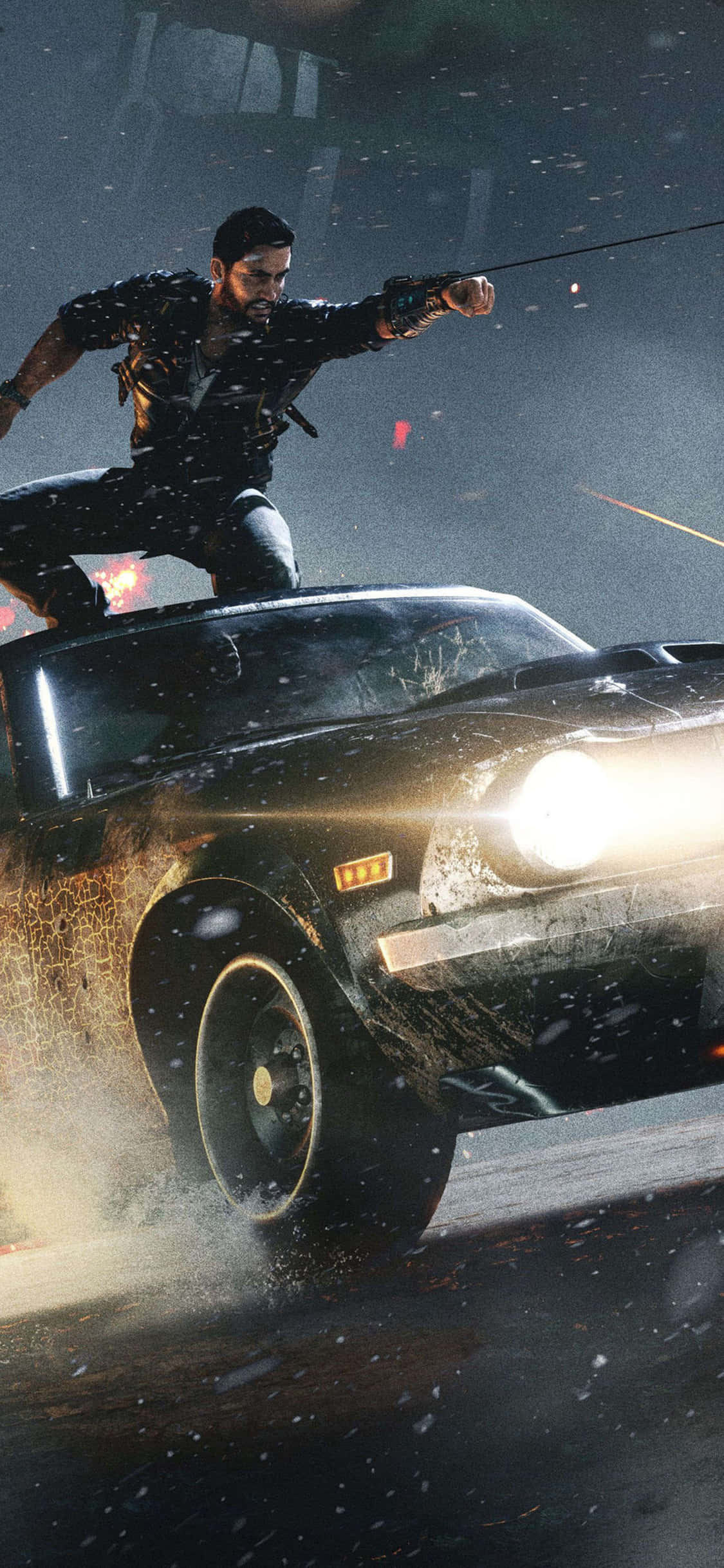 用 iPhone X 探索《Just Cause 4》的生动与动作世界 壁紙