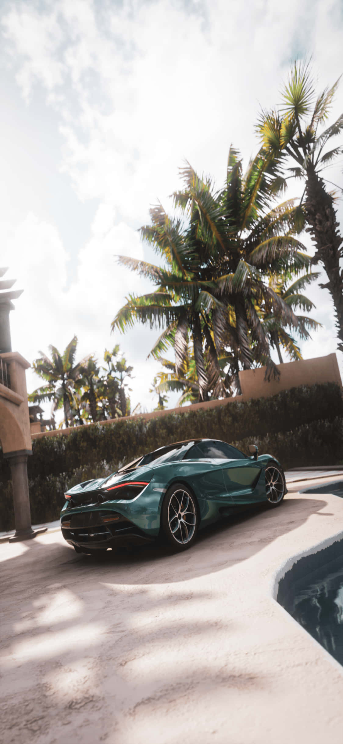 iPhone X McLaren 720s Forza Horizon 5 背景 壁紙