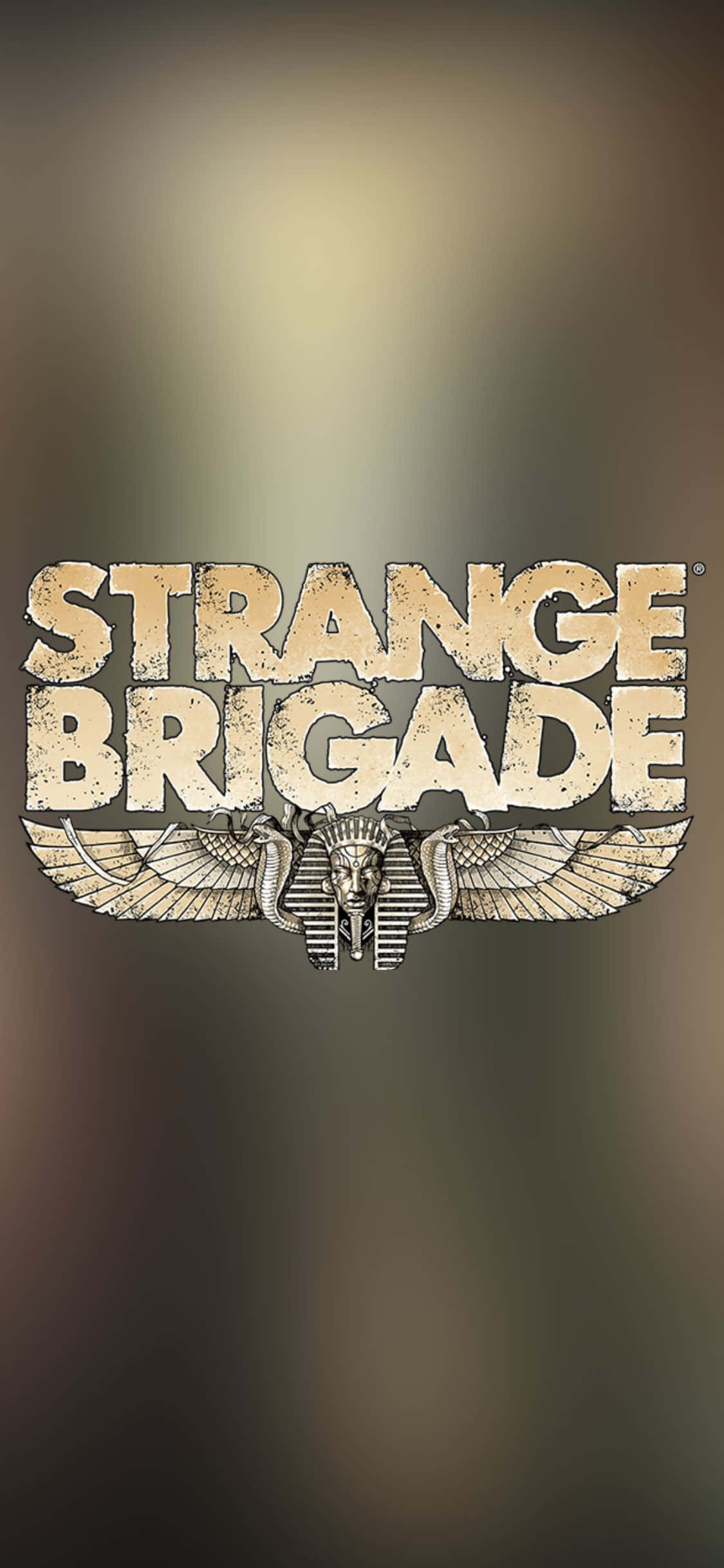 iPhone X Strange Brigade 背景标志 壁紙