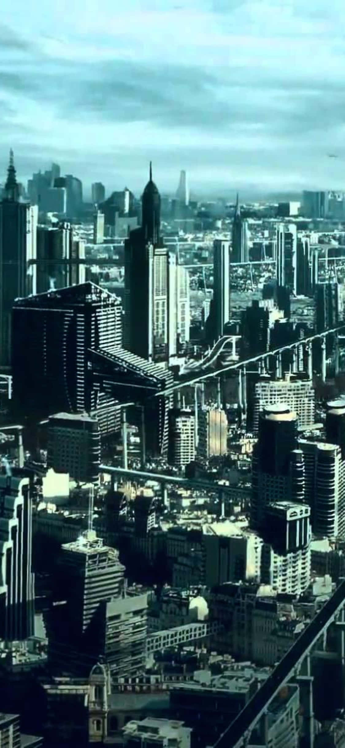 iPhone X《文明：超越地球》背景 黑暗建筑 壁紙