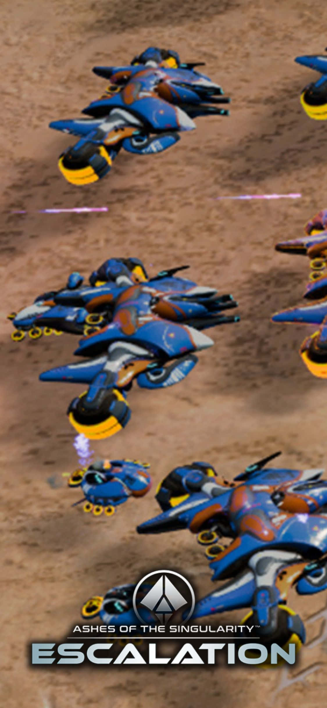 在iPhone X上体验《Ashes of the Singularity: Escalation》 壁紙
