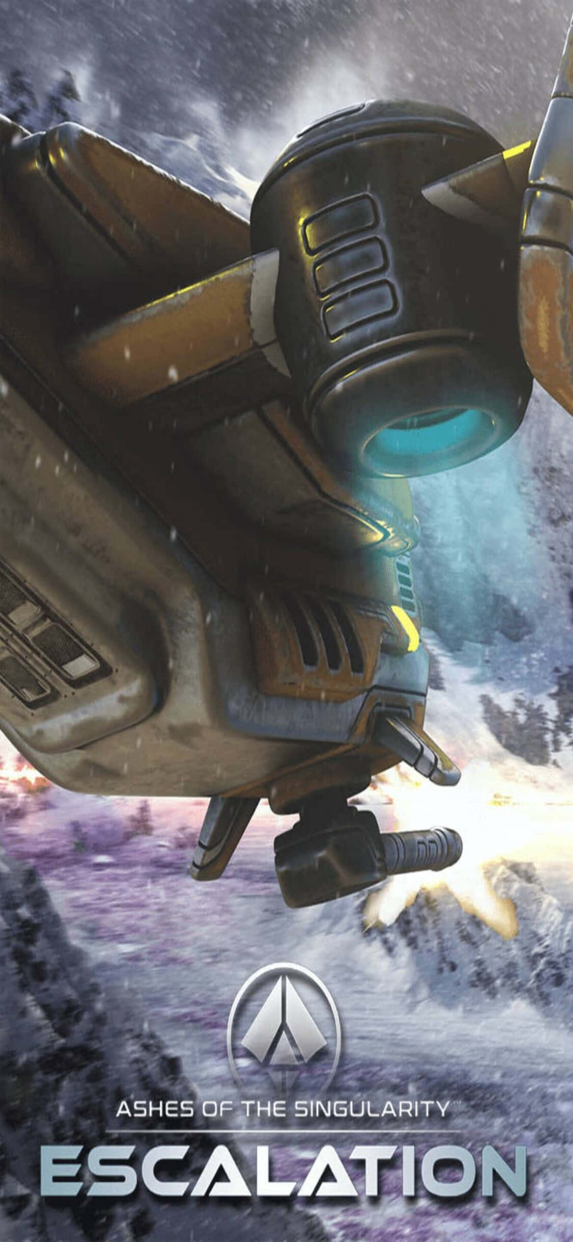 在iPhone X上探索《Ashes of the Singularity》的惊艳星际视觉 壁紙