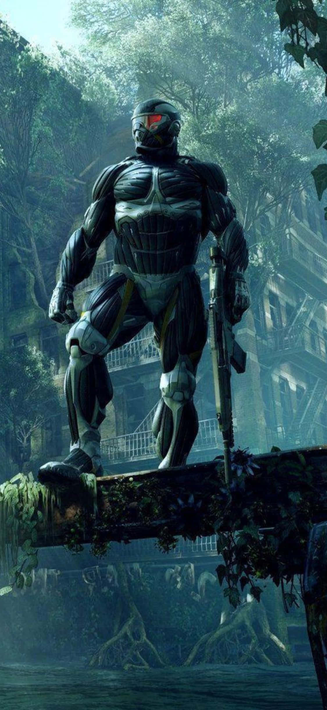 準備好與iPhone X和《Crysis 3》展開史詩冒險 壁紙