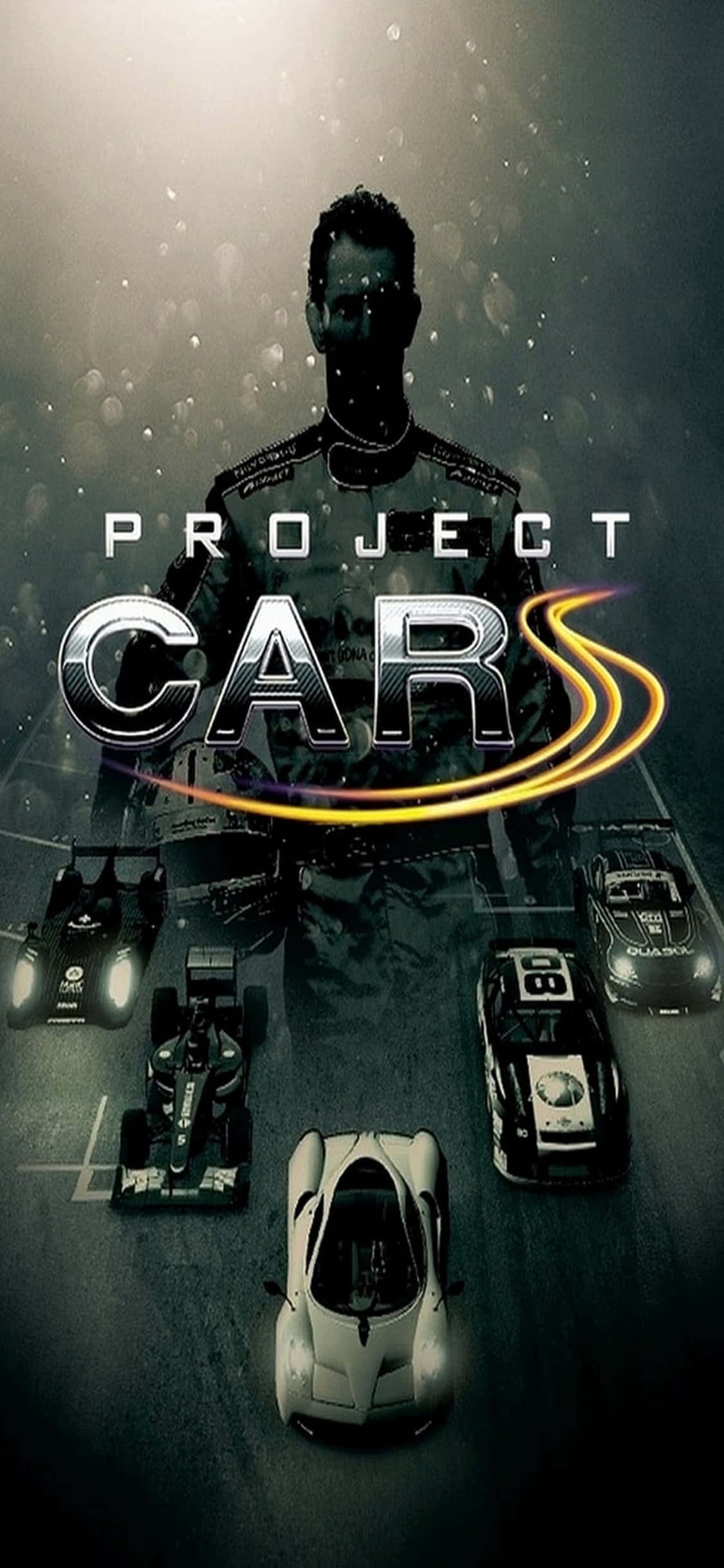 iPhone X《Project Cars》遊戲背景海報多種車款 壁紙