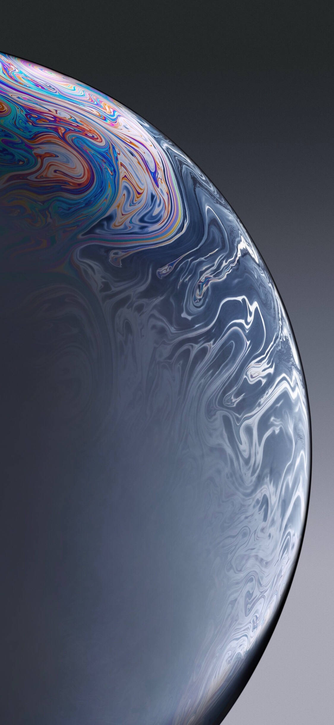 以 iPhone XR 灰色版，展現奢華風範 壁紙