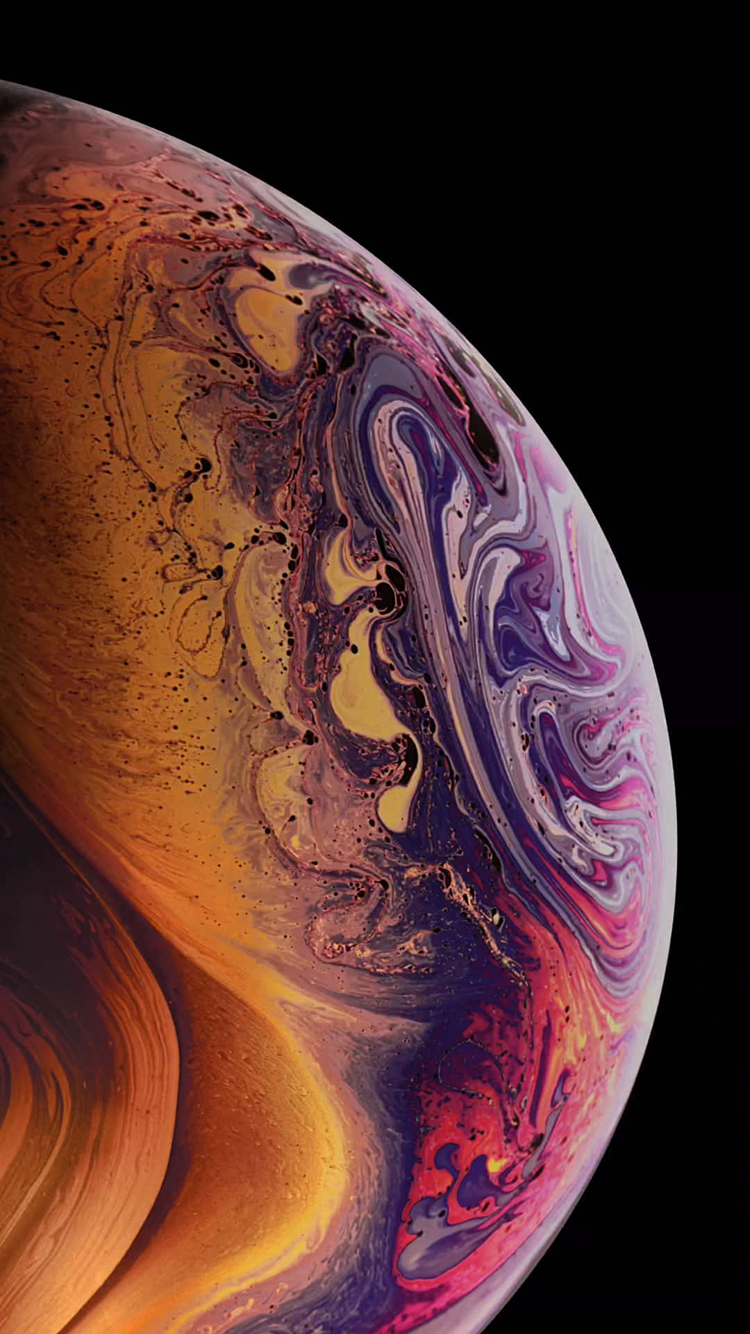 iPhone XR 捕捉的太空之美 壁紙