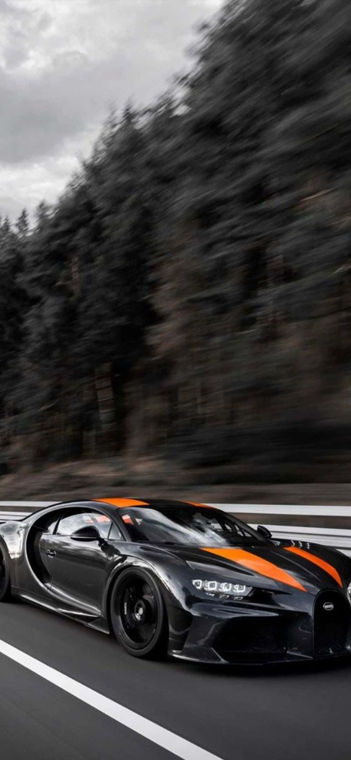 风格与速度：iPhone XS 与布加迪威龙 壁紙