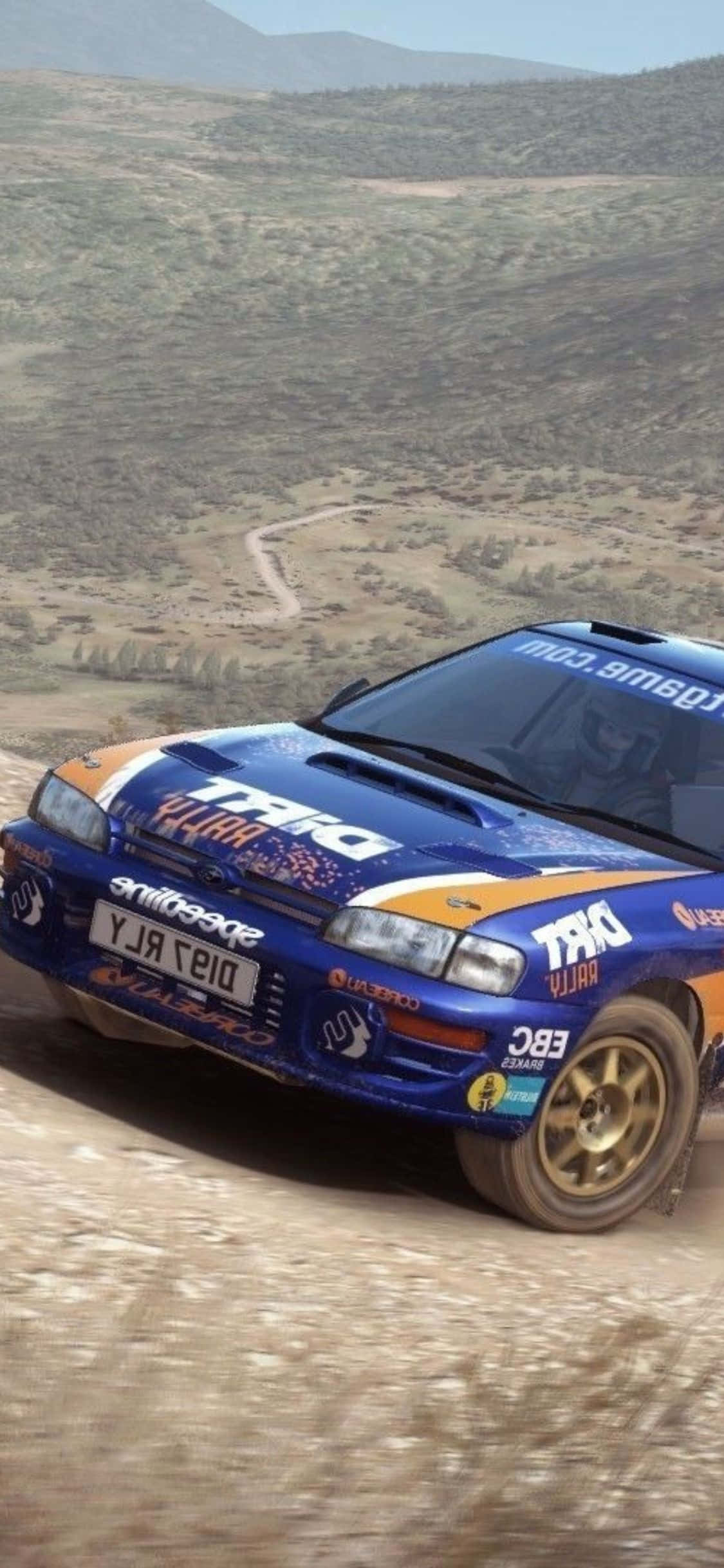 以 iPhone Xs Dirt Rally 征服賽道 壁紙