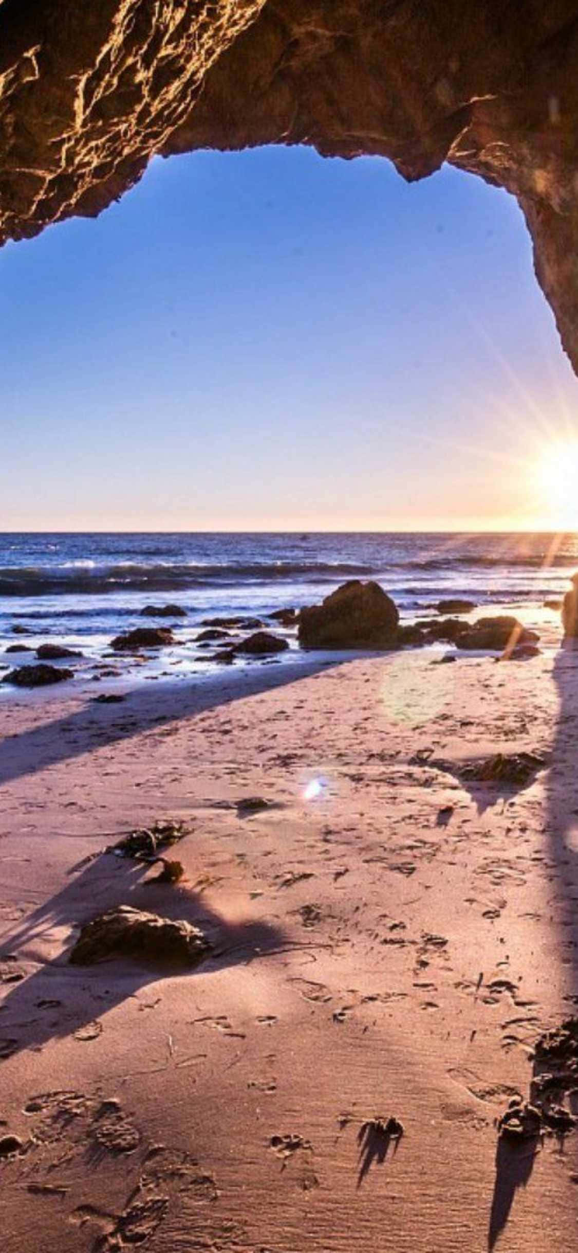 iPhone Xs Malibu 的沿海氛圍 壁紙