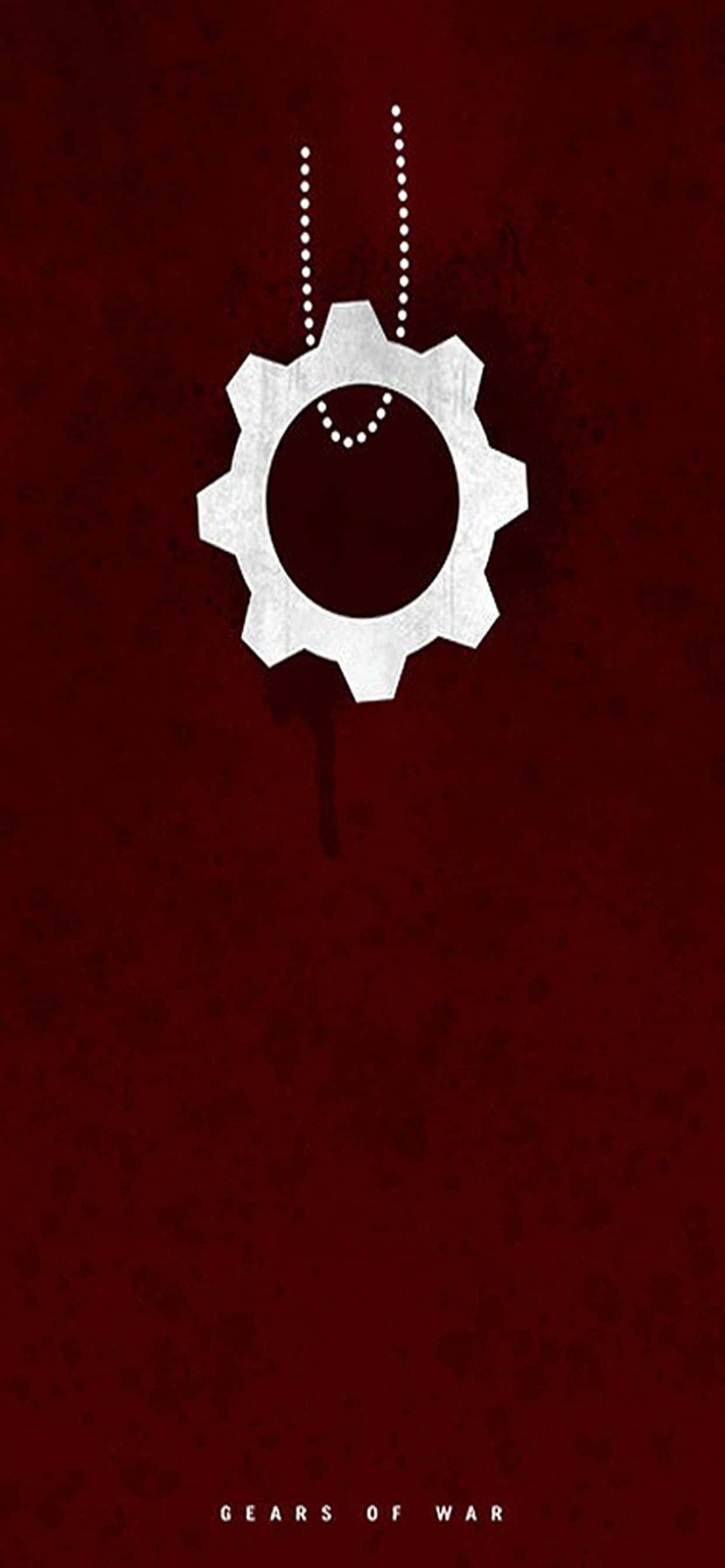 iPhone XS Max Gears Of War 5 项链标志背景 壁紙