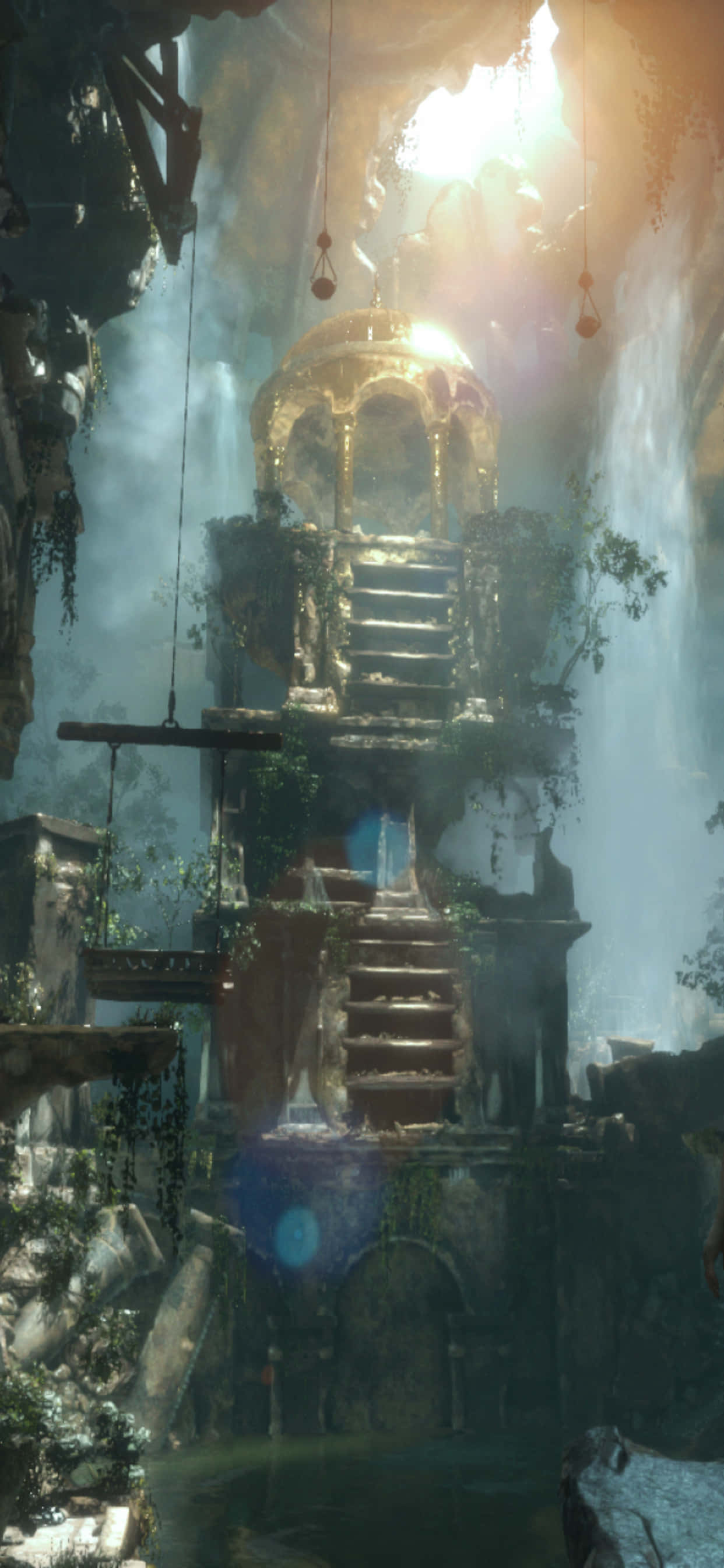 《Rise of the Tomb Raider》iPhone Xs Max 影像 壁紙