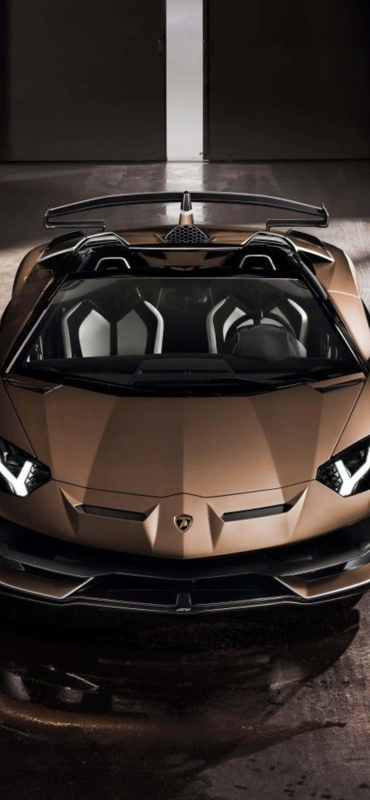 iPhone XS Max 兰博基尼 Sesto Elemento 背景 壁紙